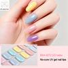 Tiras de Gel para Unhas Leopardo com Lixa Fácil de Aplicar Remover Autocolantes de Unhas Decalques Mulheres Meninas Manicure em Casa DIY Esmalte Wrap Arte de Unhas