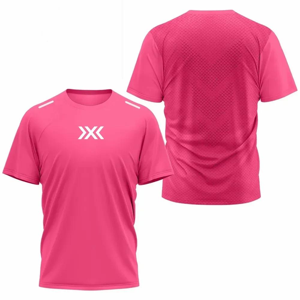 Popular Fitness Running T-shirt Men's Summer Quick Drying Breathable Short Sleeved Round Neck Top Outdoor Casual Sports Pullover