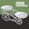 High-End Plastic Dessert Stand for Snack Display and Storage - Ideal for Weddings and Christmas