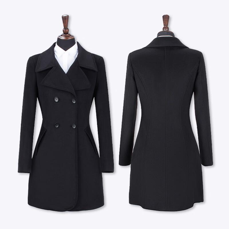 Teloroman Men's & Women's Winter Wool Blend Work Coat