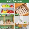 12 Inches X 20 FT Non-Adhesive Shelf Liner Water Resistant Oil-Proof Thickened Easy To Clean and Cut Drawer Mats for Refrigerator, Desk, Cabinet,