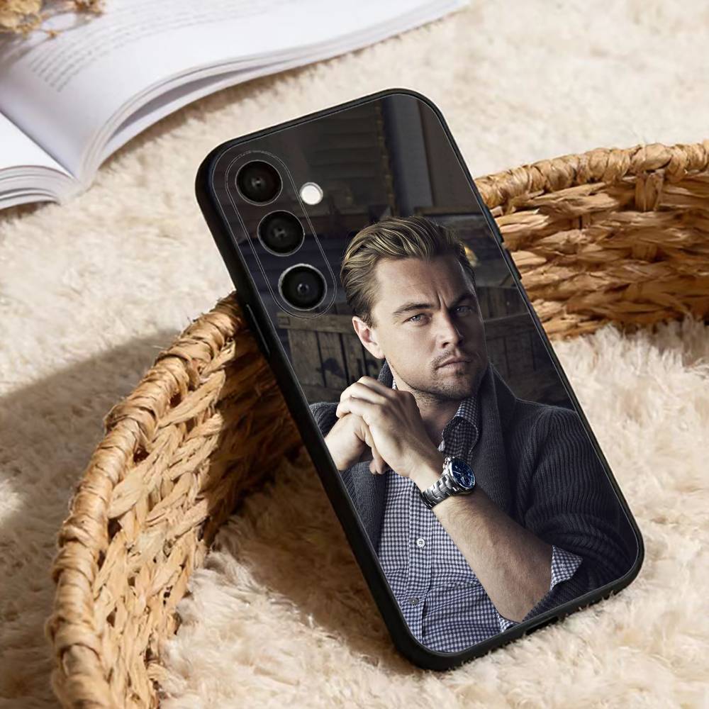 

Actor L-Leonardo Jack Leo Phone Case For Samsung Galaxy A91,80,73,72 ,71,53,52,32 ,31,22,21s,20,Soft Black Case Samsung a30 a20