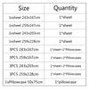 Colorful Geometric Bed Flat Sheet Printed Galaxy Bed Sheet Set With Pillowcase For Bedroom Luxury Queen King Honeycomb Bedspread