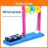 Science Diy Wind Power Generator Kit For Kids Educational Stem Activity Set