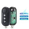 KEYYOU Delphi & Marelli Car Remote Key For Fiat MPV Bravo Ducato 500 Doblo Qubo Grande Punto 433Mhz ID46 PCF7946 Chip