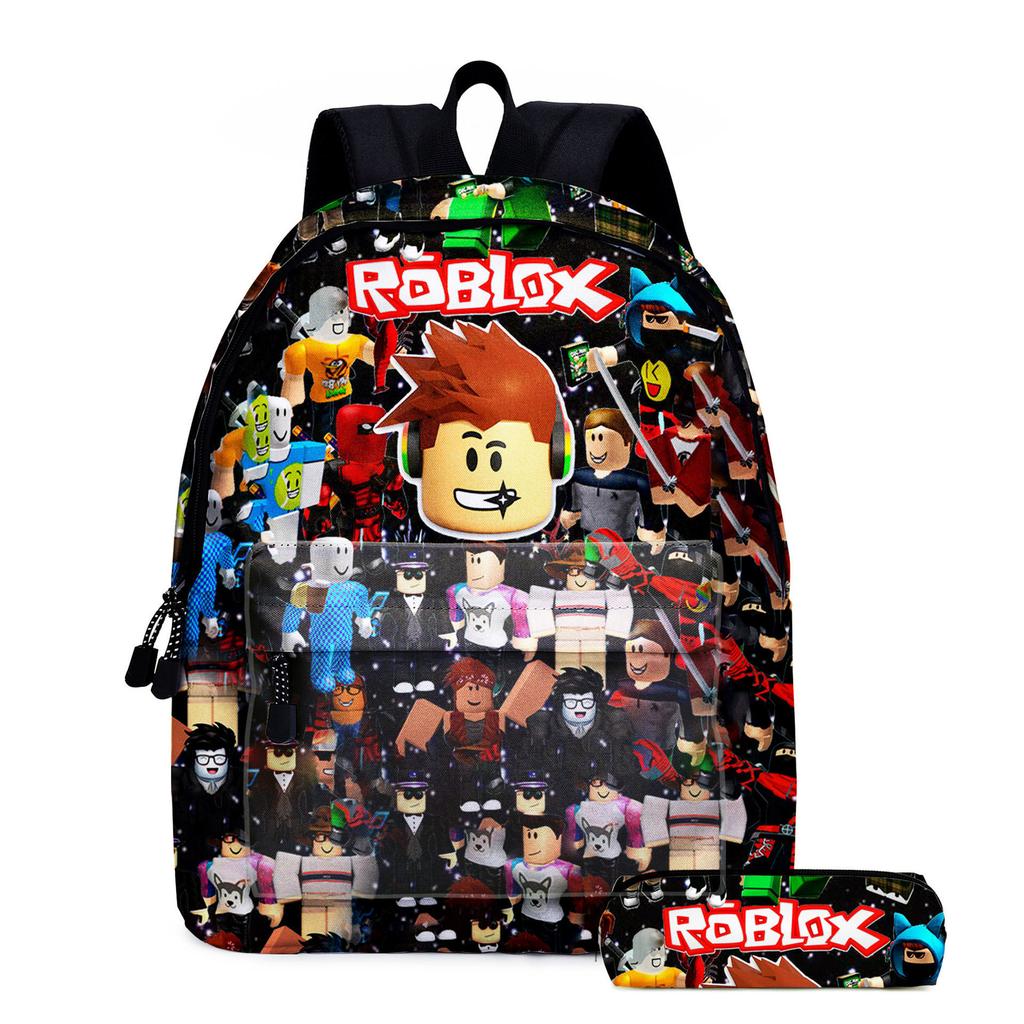School Bag Animation Game Two-Piece Set, Primary And Secondary School School Bag, Children'S Backpack