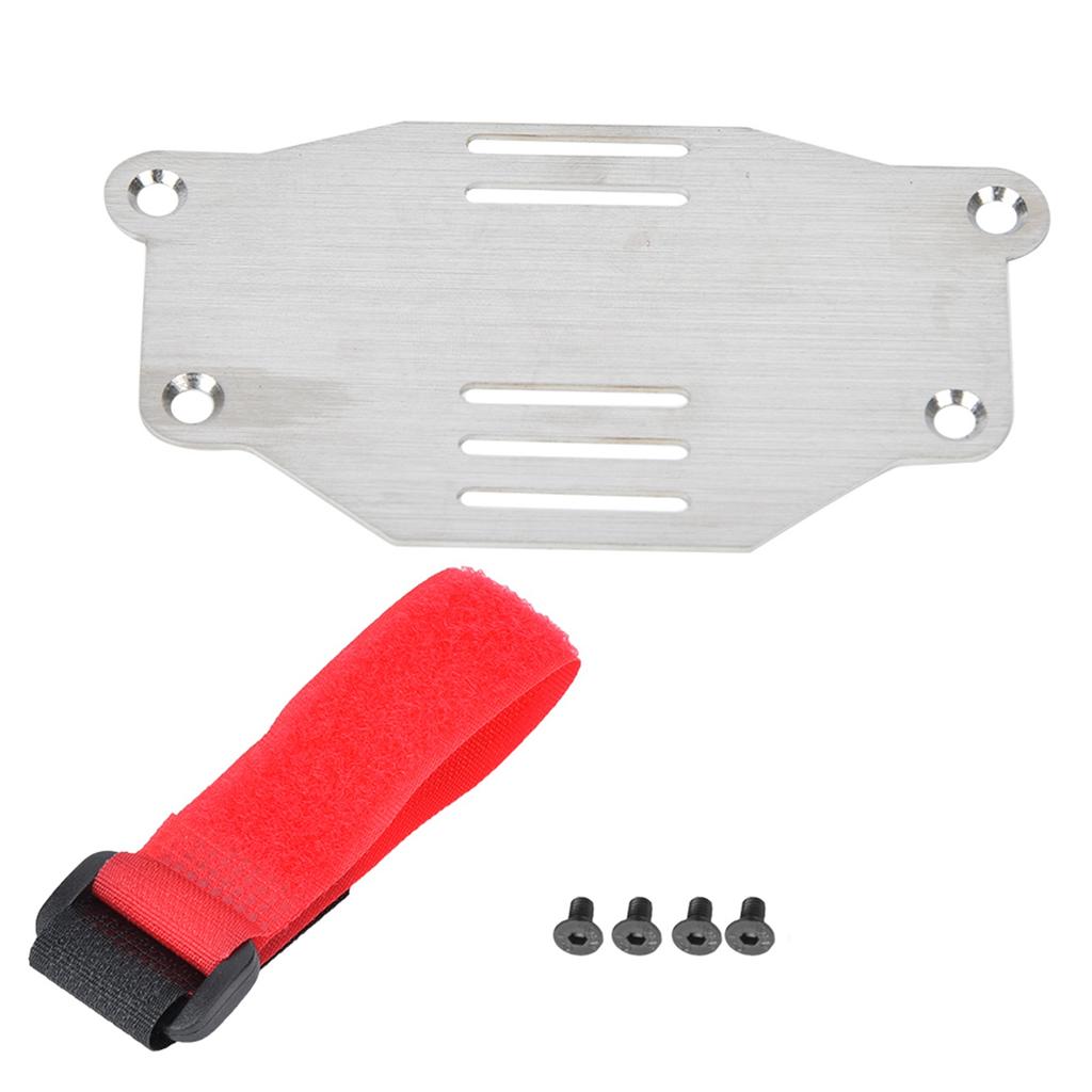 Front Battery Mounting Plate Front Battery Plate Equipment Board Tray Fit for Traxxas ‑1 RC Car Battery Mounting Plate