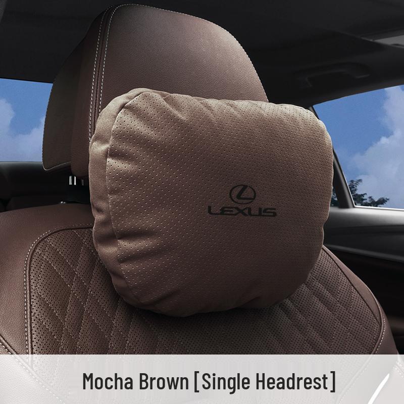 Compatible with Lexus suede seats, headrests, and lumbar supports (ES200, NX260, UX, RX300).