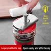 Stainless Steel Twist-Off Lid and Bottle Opener: Easy Grip for Jars and Cans