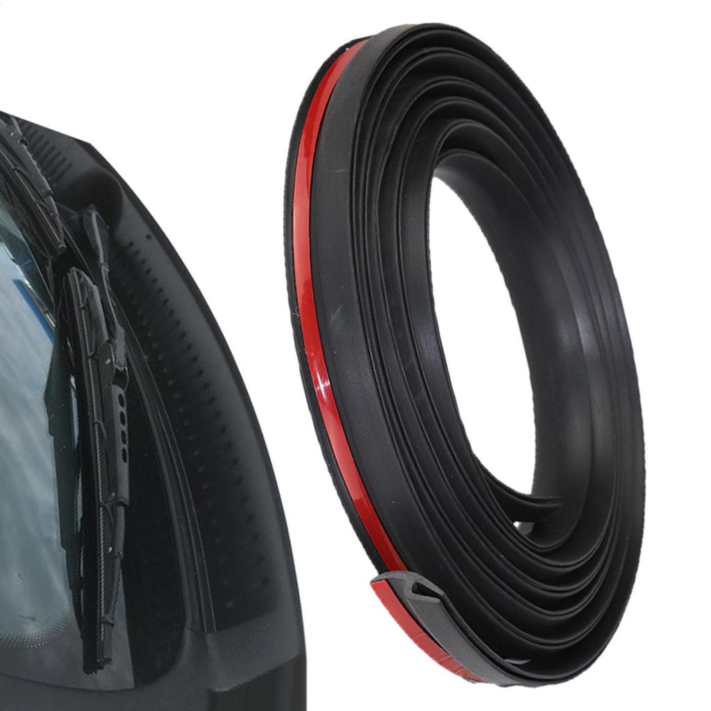 Car Windshield Sealing Strips Automotive Trim Rubber Seal Strip H-Shape Weather Stripping Strips For Car Supplies