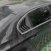 Auto-Heckscheiben-Louver-Abdeckung für BMW 5er E60 2004-2010 Seiten-Heckscheiben-Lüftungsgitter-Spoiler-Abdeckungen
