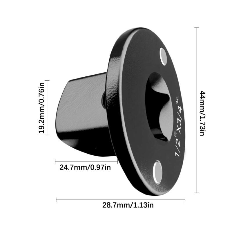 Universeller flacher Steckschlüsseladapter mit magnetischer Kupplung, Ratsche für schnellen Werkzeugwechsel