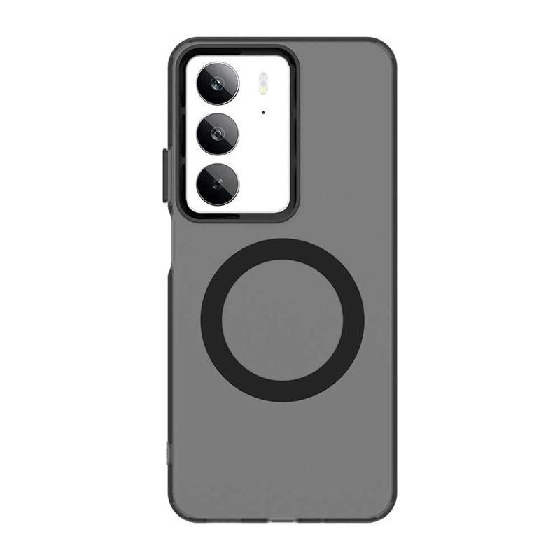 Για Realme C75 Θήκη Κάλυμμα Realme C75 Capas Πίσω Μέρος Τηλεφώνου Ασύρματη Φόρτιση Δακτυλιοειδής Μαγνητική Ματ Διαφανής Θήκη OPPO Realme C75