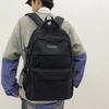 Schoolbag1011 new fashion casual college student schoolbag men and women simple computer backpack large capacity backpack