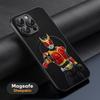 K-Ka-men R-Ri-der Kick KuugA Phone Case For iPhone 17 16 15 14 13 12 11 Plus Pro Max  High-end Luxury Magsafe Sheepskin