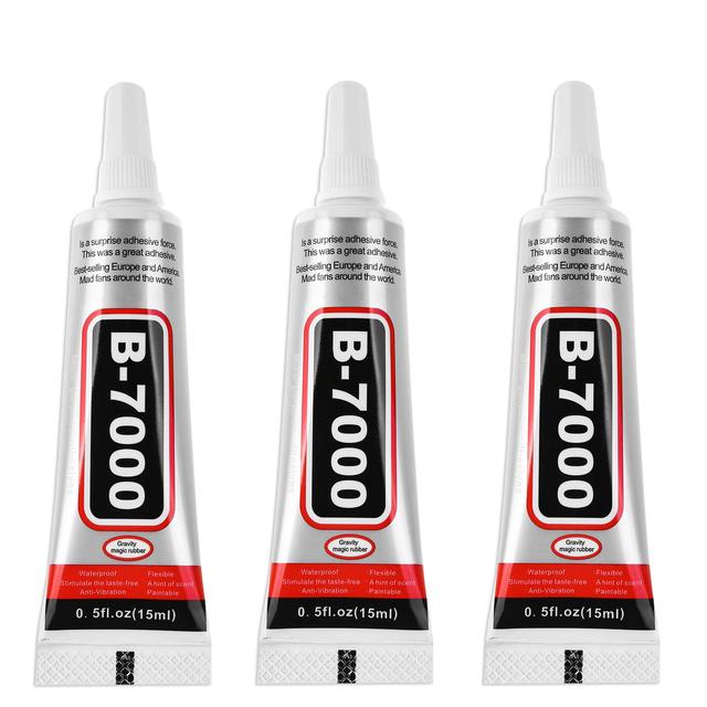B7000 Transparent Glue Repair Mobile Screen Glue T7000 Black Waterproof Jewelry Craft Glue B7000 Super Strong Instant Adhesives