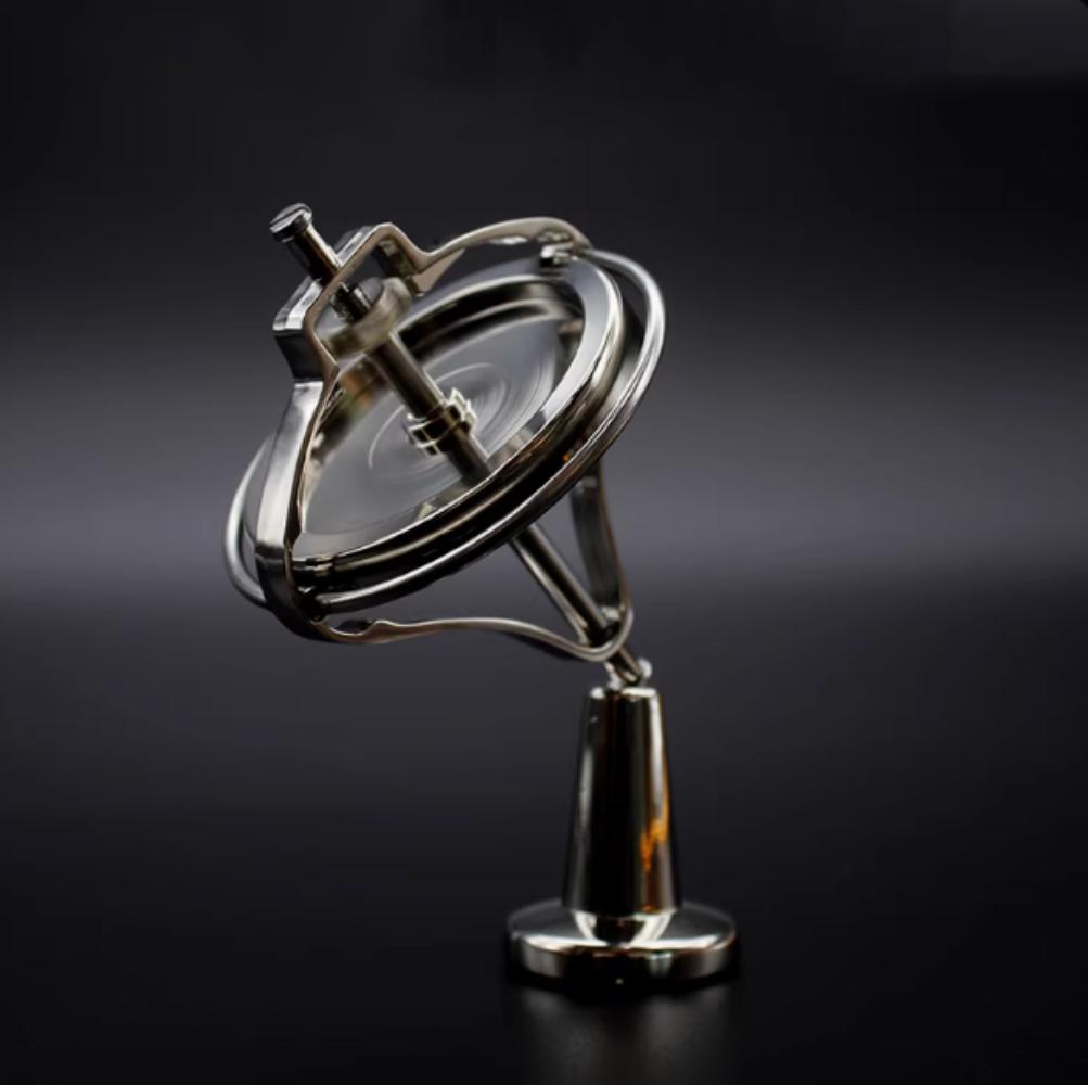 Metal anti gravity gyroscope toy fingertip gyroscope magic anti gravity adult decompression balance anti gravity teaching