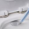 Brosses de Toilette en Silicone à Long Manche Brosse de Nettoyage de Toilette Accessoires de Salle de Bain
