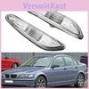 Fender Clear 1 Pair Car Side Light Housing For Bmw E46 3 Series 4d5d 20022005 Auto Turn Signals Indicator Light Shell