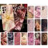 Phone Case For Samsung Galaxy S26 S25 S24 S23 S22 Ultra S23 S22 S25 Plus S24FE S23FE S26Edge Pink Rose Gold