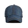 Streetwear Sky Blue Denim Baseball Cap High Quality Vintage Trucker Caps For Men Snapback Hip Hop Women Hat Bones Masculinos