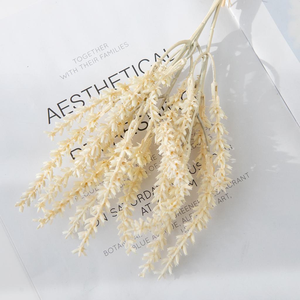 1pc Artificial Plants Wheat Ears Wedding Bridal Bouquet Outdoor Garden Courtyard Home Vase DIY Gift Wreath Table Room Decoration