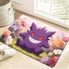 Pokemon Pikachu Cozy Home Print Non-slip Doormat, Soft Absorbent Floor Rug for Home Decor