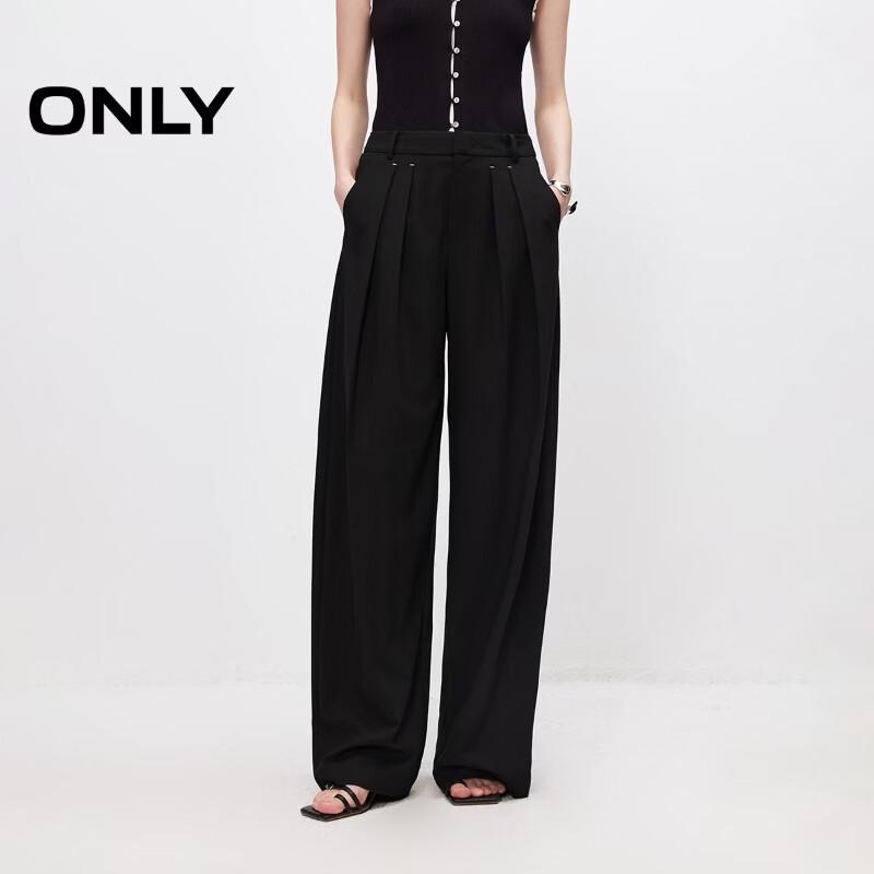 ONLY Women s 2026 Summer Commuter Loose Wide-Leg Trousers 2XL