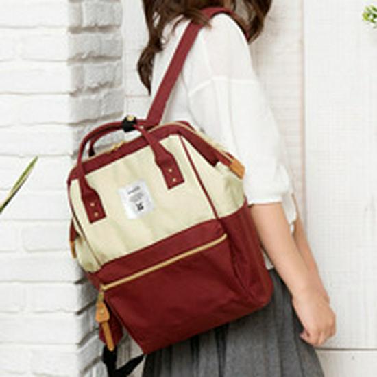 Compact Japanese Backpack with Print Design for Daily Use