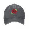 Hibiscus Baseball Cap Western Hat Fishing Cap New Hat Unique Hats GirlS Hats Unisexs
