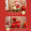 Decorative Ornament Year of The Horse Lucky Treasure God of Wealth Horse Figurines  Living Room