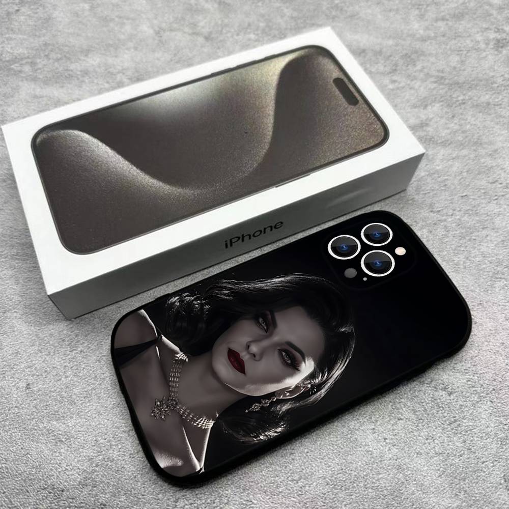 Game R-Resident E-Evil Village Phone Case For iPhone 17,16,15,14,13,12,Pro,Max,Plus,E,SE4,Air,Mini Black Soft Box
