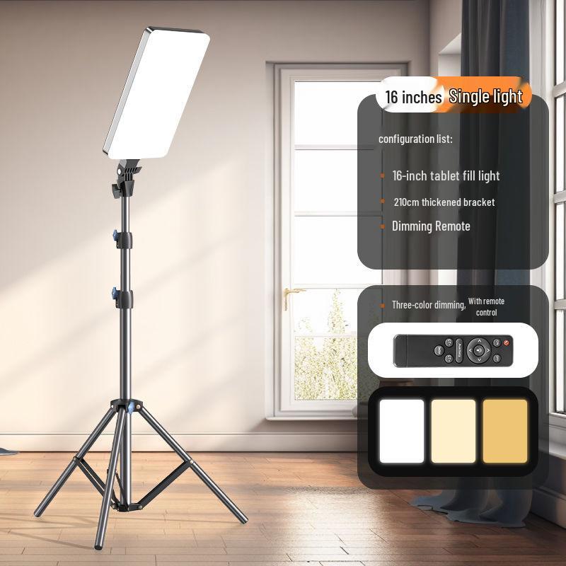 LED Fill Light: Professional Panel for Streamers & Photographers - Perfect for Live Streaming, Beauty Shots, and Indoor Photography.