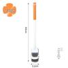 Nordic Dual-Sided Wall-Mounted Toilet Brush for Comprehensive Cleaning