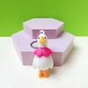 Cartoon Key Ring Personalised Duck Keychain Cute Animal Keychain  Car Key Decoration