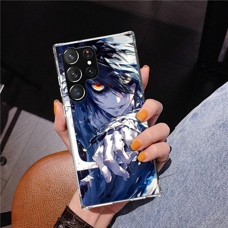 N-Note D-Death L Lawliet Phone Case For Samsung Galaxy S24 S25 Edge S26 Ultra S23 S22 S21 Plus S20 FE + Personalized Print Cover