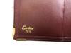 Authentic Cartier Must De Cartier Bordeaux Leather Bifold Long Wallet #a547  Refurbished