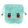 Cute Cartoon Plush Drawstring Bag For Pikachu Charmander Bulbasaur Squirtle Soft Pp Cotton Fill 20cm
