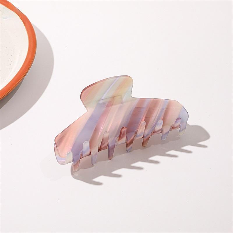 Vintage Hair Clips for Women Acetate Claw Clip Elegant Gradient Color 8.5cm Hair Clip Girls Hair Claw Hair Accessories New