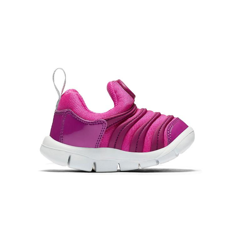 Nike Dynamo Free Low top Sports Casual Shoes Pink Purple Infant And Toddler 343938-622