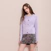 Sancai 2025 Winter Textured Knit Cardigan