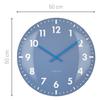 Nextime Glass Domed Wall Clock