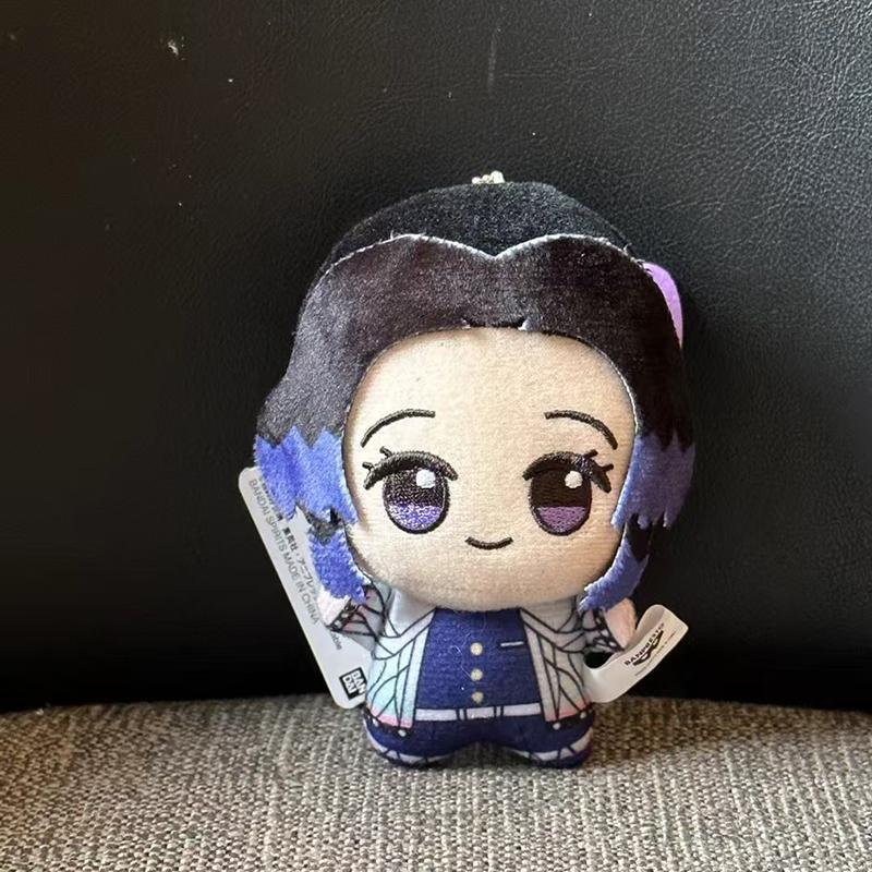10cm Anime Demon Slayer Tomioka Giyu Kamado Tanjirou Kamado Nezuko Agatsuma Zenitsu Shinazugawa Pendant Stuffed Plush Toys Gift