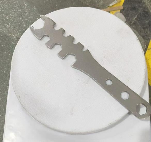 Multi-Functional Thin Wrench for Household, Bicycle, and Motorcycle Use