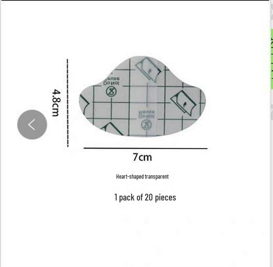 "Invisible Heel Blister Prevention Stickers for Women's High Heels"