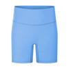 Nude Feel High Waist Yoga Shorts Outwear Thin Quick-Drying Sports Shorts Women's Tight Three-Point Fitness Shorts Women's Hip Lifting