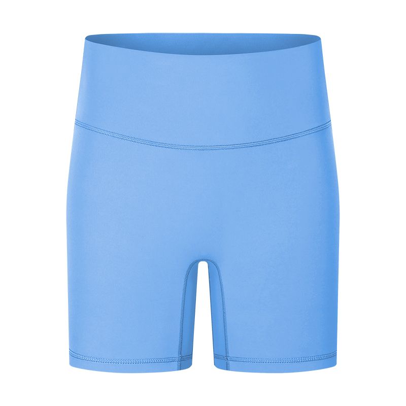 Nude Feel High Waist Yoga Shorts Outwear Thin Quick-Drying Sports Shorts Women's Tight Three-Point Fitness Shorts Women's Hip Lifting