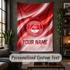 Wall Tapestry Aberdeen FC Print Custom Name Text Wall Hanging Home Decor