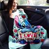 1pc Cute Stitch Printing Blanket - Soft, All-Season Throw for Living Room, Bedroom,Personalized Gift with Adorable Cartoon Design