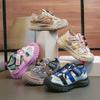 Summer Girls' Beach Sandals Mesh Breathable Children's Sports Shoes Soft Bottom Preschool Children's Beach Sandals